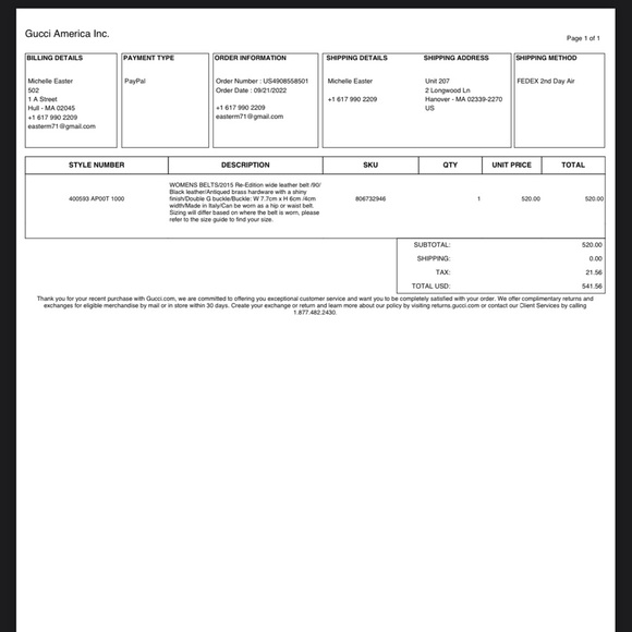 Gucci Marmont 2015 Re-Edition Wide Black Belt, Antique Brass GG. Size 90. - Picture 13 of 14